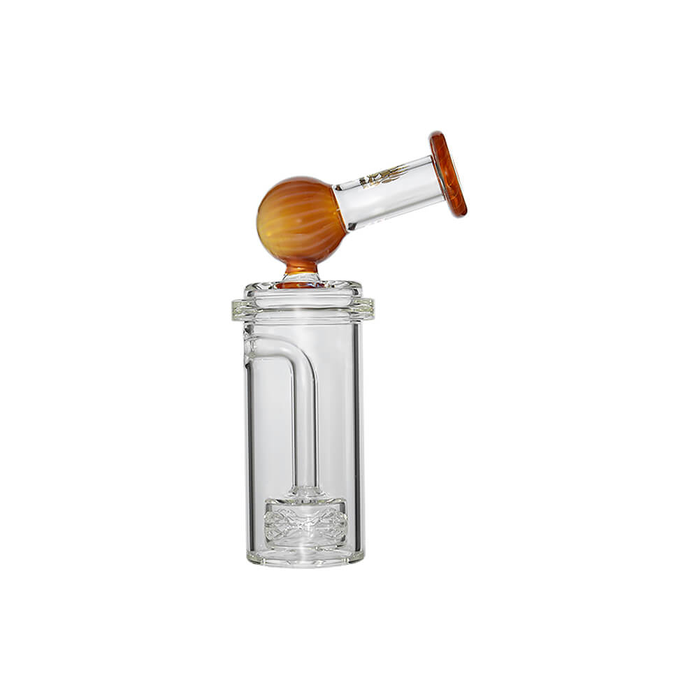 CURVE FLOW SIDECAR GLASS ATTACHMENT FOR DR.DABBER SWITCH 2 | CALIBEAR- Premium dr. dabber glass attachment from Calibear Glass. Ideal for dabbing, providing smooth hits and durability. Shop high-quality dab rigs, water pipes, bongs, erig glasses and glass smoking accessories at Calibear Glass. Elevate your smoking experience with a durable and stylish glass dab rig. Free shipping on all orders.