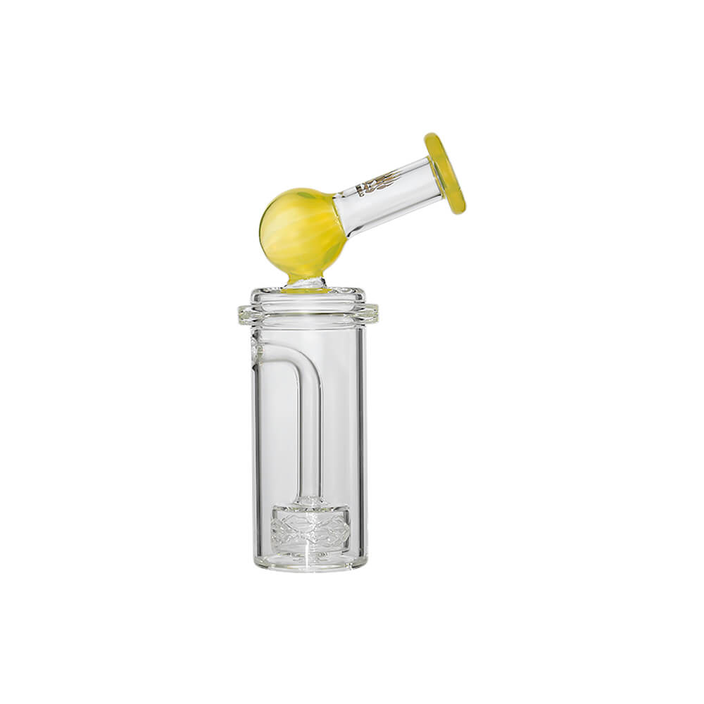 CURVE FLOW SIDECAR GLASS ATTACHMENT FOR DR.DABBER SWITCH 2 | CALIBEAR- Premium dr. dabber glass attachment from Calibear Glass. Ideal for dabbing, providing smooth hits and durability. Shop high-quality dab rigs, water pipes, bongs, erig glasses and glass smoking accessories at Calibear Glass. Elevate your smoking experience with a durable and stylish glass dab rig. Free shipping on all orders.