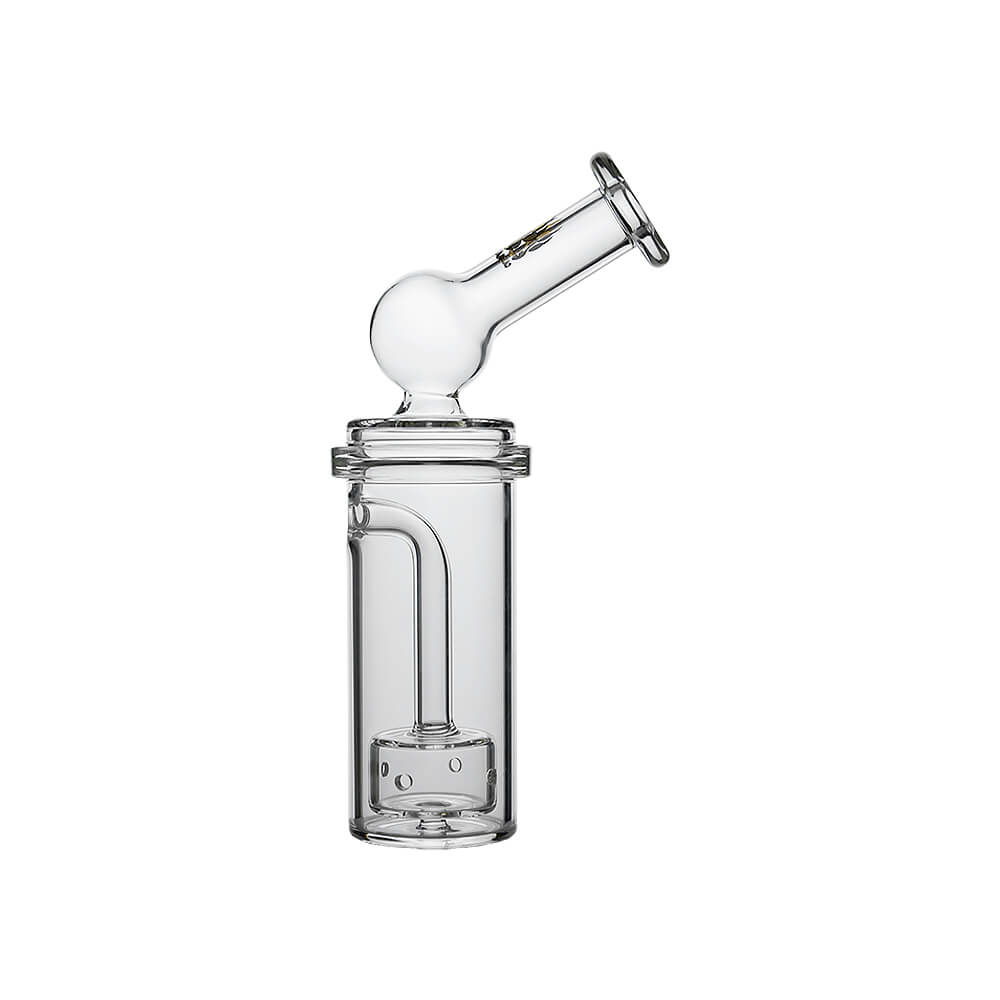 CURVE FLOW SIDECAR GLASS ATTACHMENT FOR DR.DABBER SWITCH 2 | CALIBEAR- Premium dr. dabber glass attachment from Calibear Glass. Ideal for dabbing, providing smooth hits and durability. Shop high-quality dab rigs, water pipes, bongs, erig glasses and glass smoking accessories at Calibear Glass. Elevate your smoking experience with a durable and stylish glass dab rig. Free shipping on all orders.
