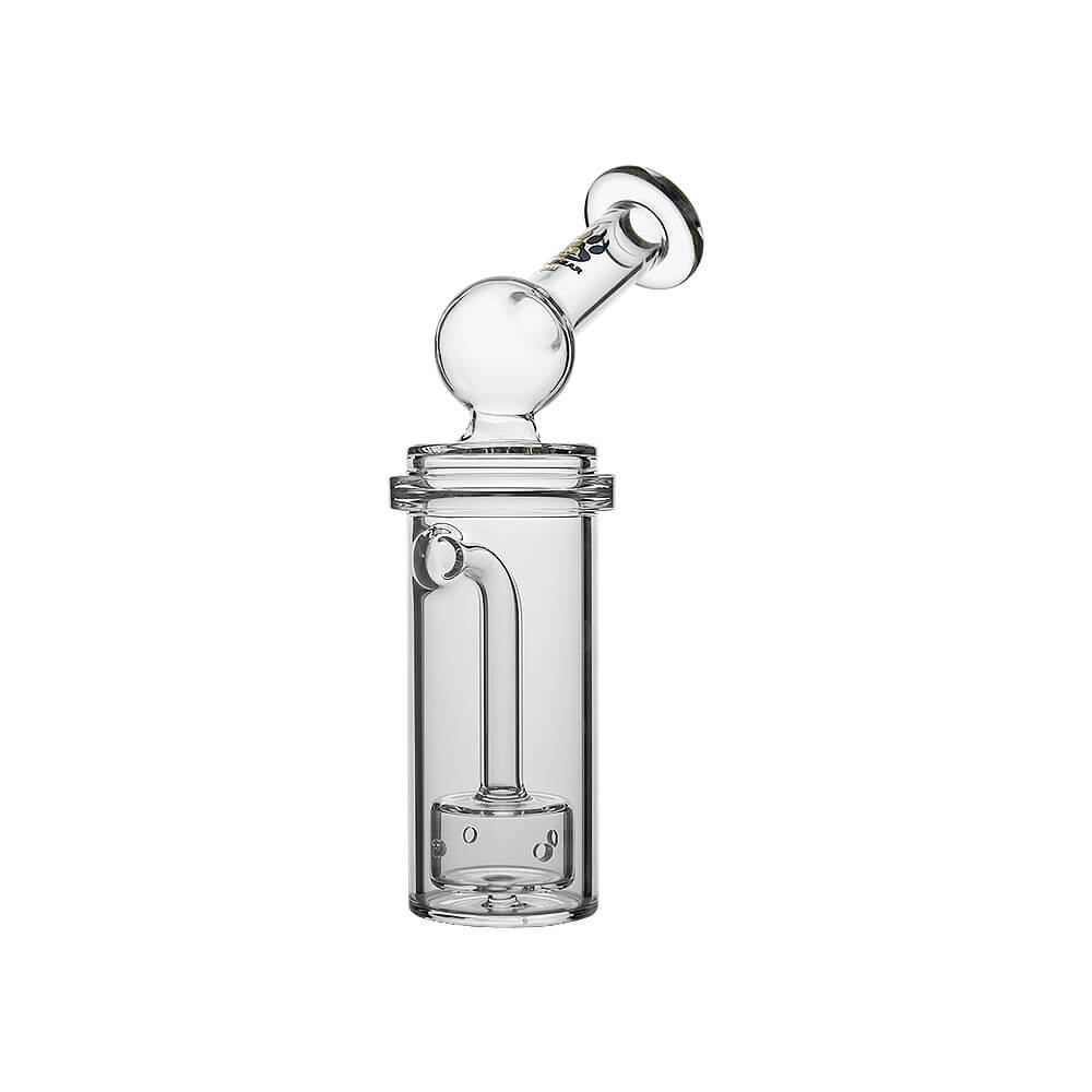 CURVE FLOW SIDECAR GLASS ATTACHMENT FOR DR.DABBER SWITCH 2 | CALIBEAR- Premium dr. dabber glass attachment from Calibear Glass. Ideal for dabbing, providing smooth hits and durability. Shop high-quality dab rigs, water pipes, bongs, erig glasses and glass smoking accessories at Calibear Glass. Elevate your smoking experience with a durable and stylish glass dab rig. Free shipping on all orders.