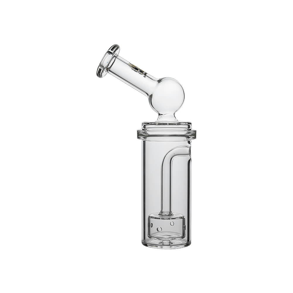 CURVE FLOW SIDECAR GLASS ATTACHMENT FOR DR.DABBER SWITCH 2 | CALIBEAR- Premium dr. dabber glass attachment from Calibear Glass. Ideal for dabbing, providing smooth hits and durability. Shop high-quality dab rigs, water pipes, bongs, erig glasses and glass smoking accessories at Calibear Glass. Elevate your smoking experience with a durable and stylish glass dab rig. Free shipping on all orders.