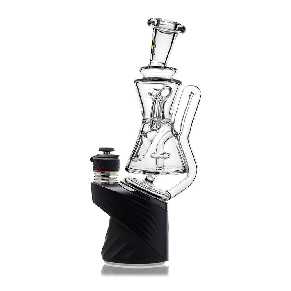 CaliBear Gilly recycler glass attachment for Puffco Peak Pro and Peak OG with compact water recycling system