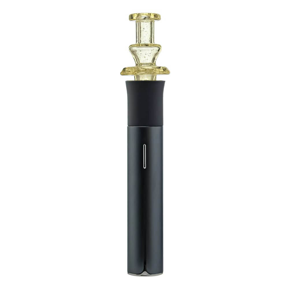 CaliBear Maria Cap color glass airflow mouthpiece for Puffco Pivot featuring a multi-ring Maria design in various colors like amber, blue, and red.