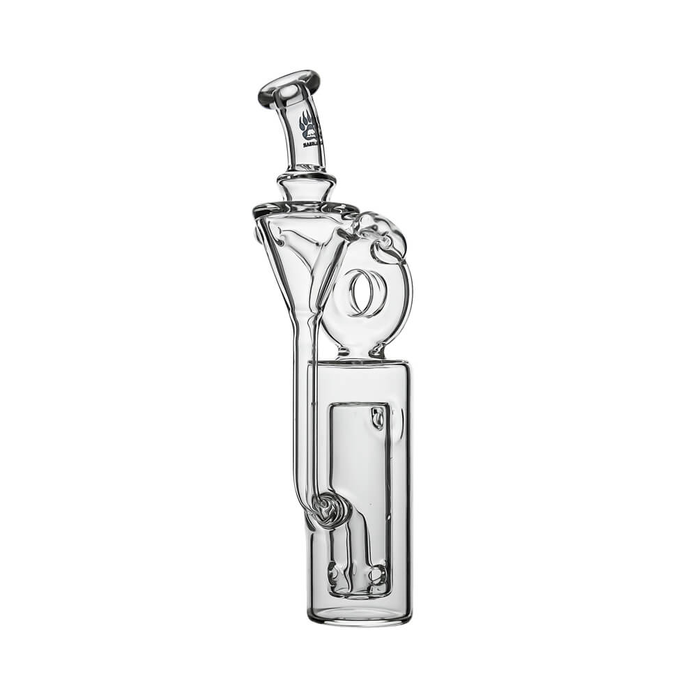 Calibear Donut Recycler Glass Attachment for Dr. Dabber Switch Go handcrafted borosilicate recycler glass replacement