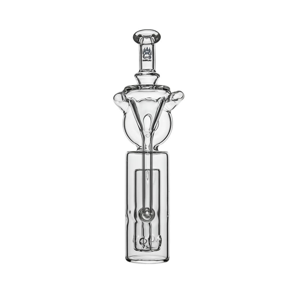 Calibear Donut Recycler Glass Attachment for Dr. Dabber Switch Go handcrafted borosilicate recycler glass replacement