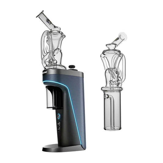 Calibear Drop-Down Dual Recycler Glass Attachment for Dr. Dabber Switch 2