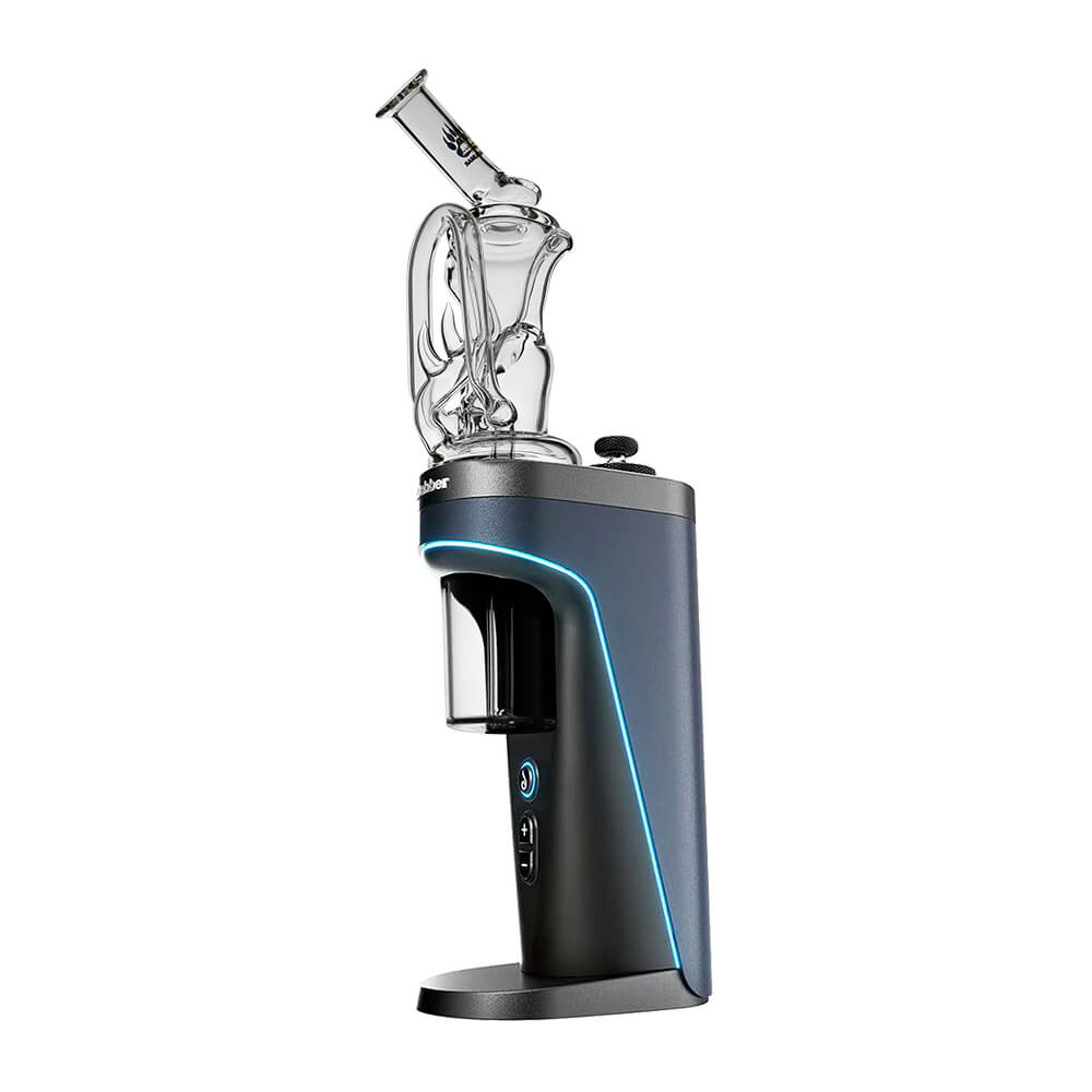Calibear Drop-Down Dual Recycler Glass Attachment for Dr. Dabber Switch 2