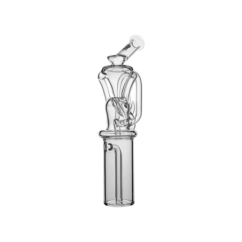 Calibear Drop-Down Dual Recycler Glass Attachment for Dr. Dabber Switch 2