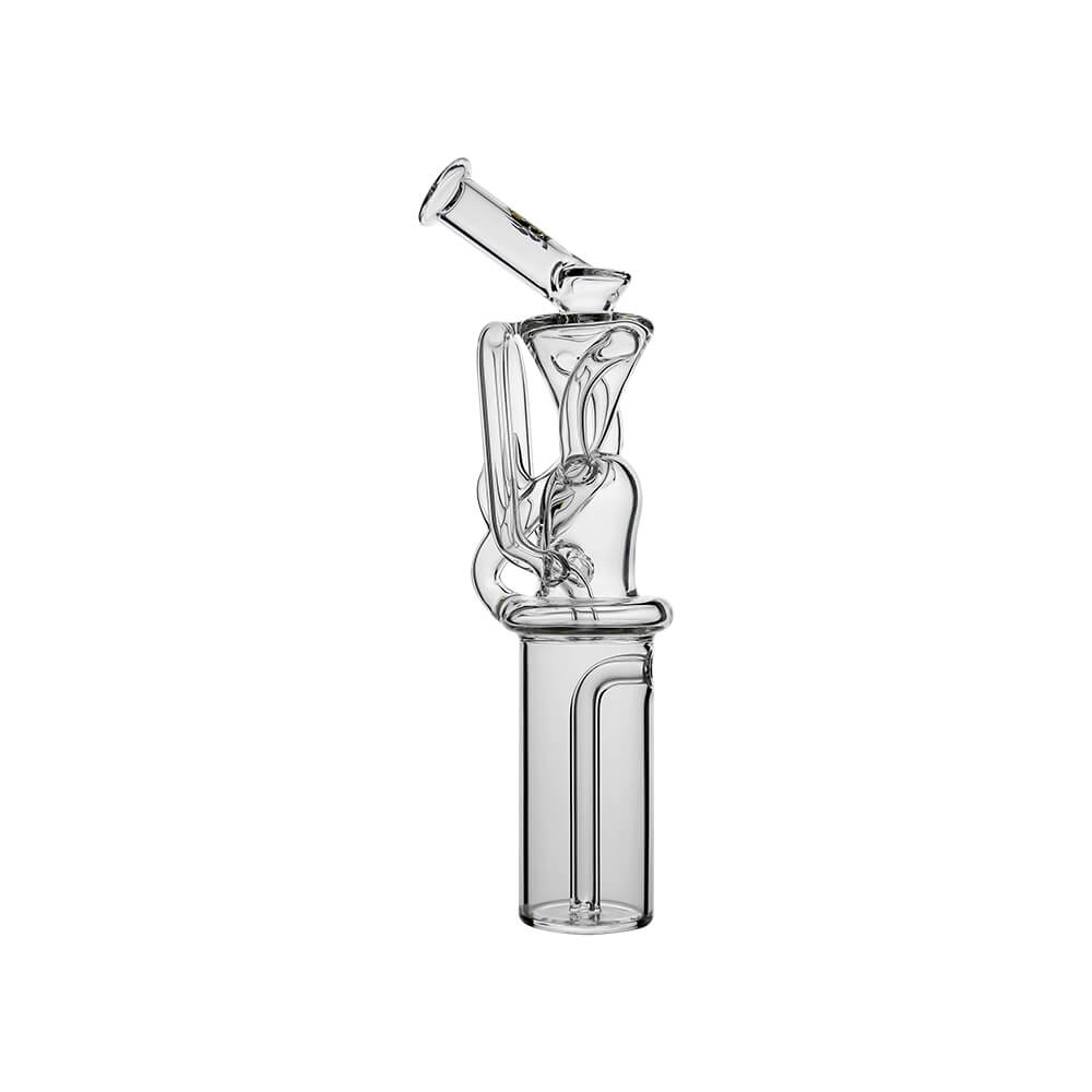Calibear Drop-Down Dual Recycler Glass Attachment for Dr. Dabber Switch 2