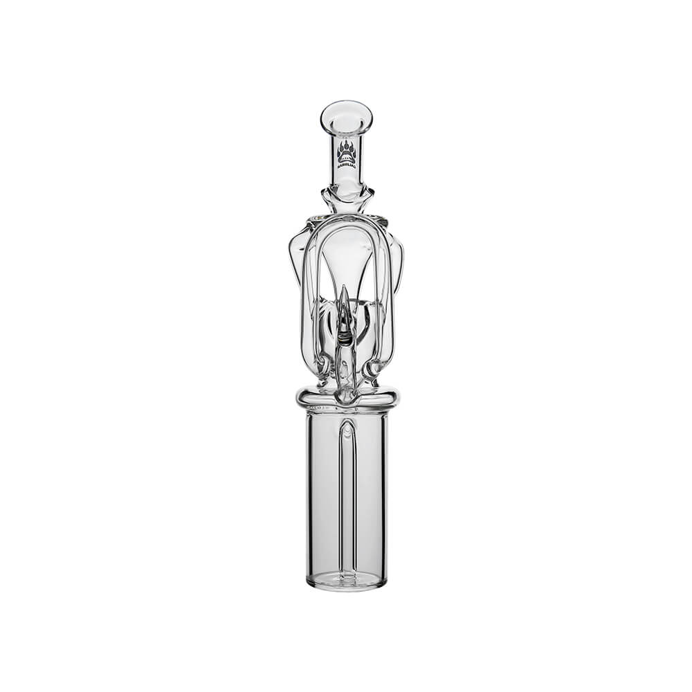 Calibear Drop-Down Dual Recycler Glass Attachment for Dr. Dabber Switch 2