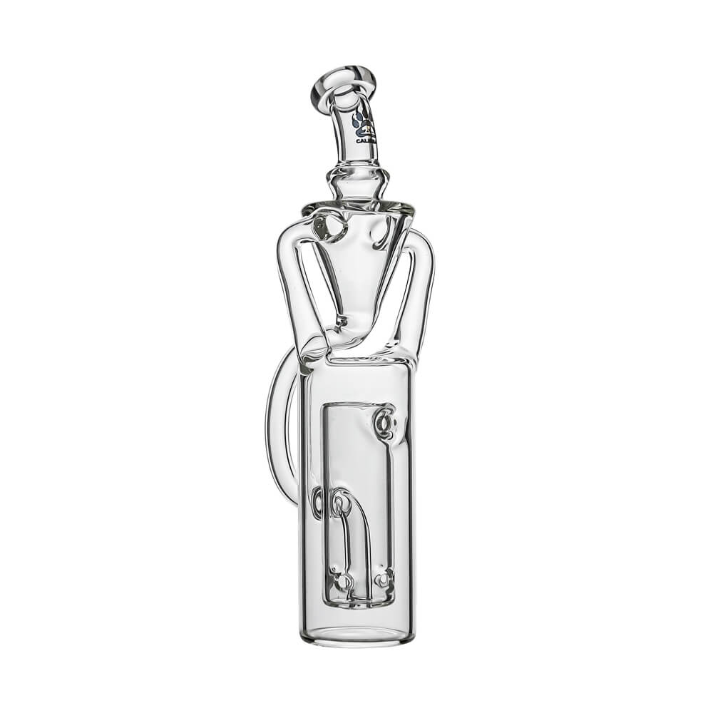Calibear Klein Recycler Glass Attachment for Dr. Dabber Switch Go handcrafted borosilicate recycler glass replacement