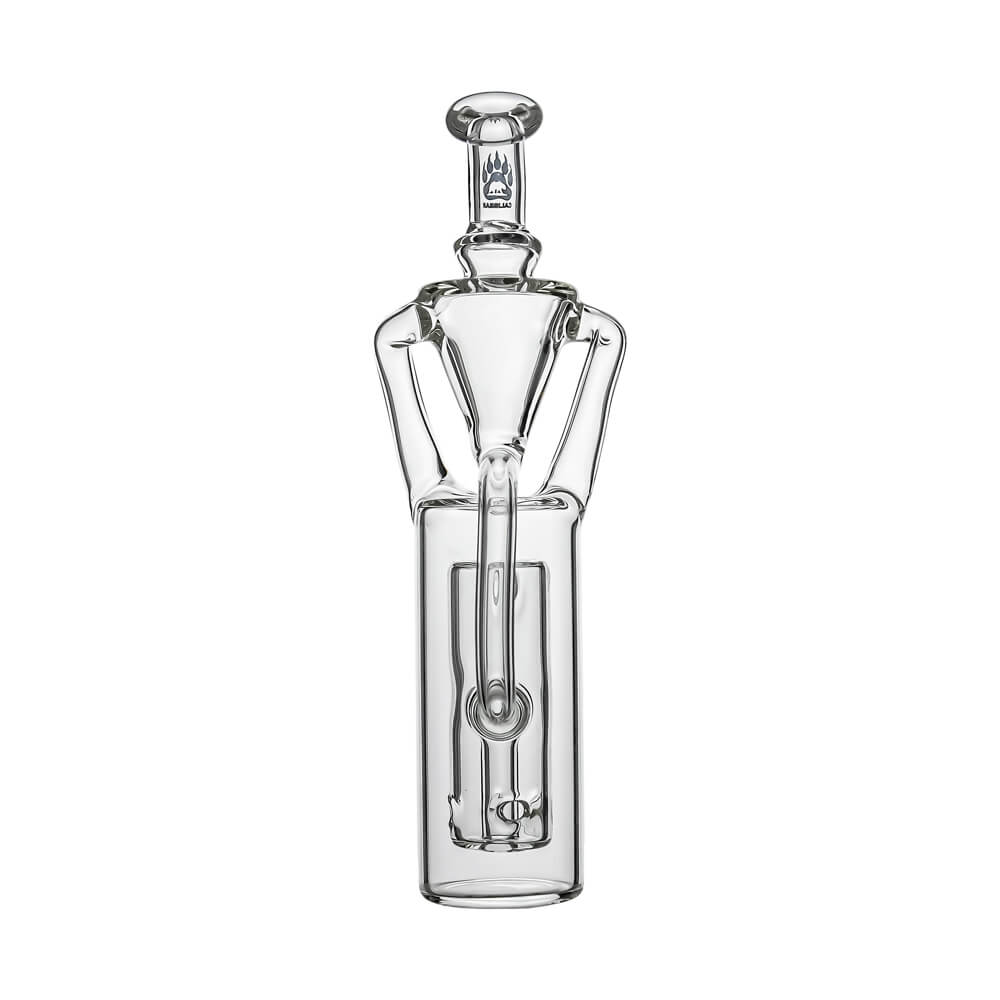 Calibear Klein Recycler Glass Attachment for Dr. Dabber Switch Go handcrafted borosilicate recycler glass replacement