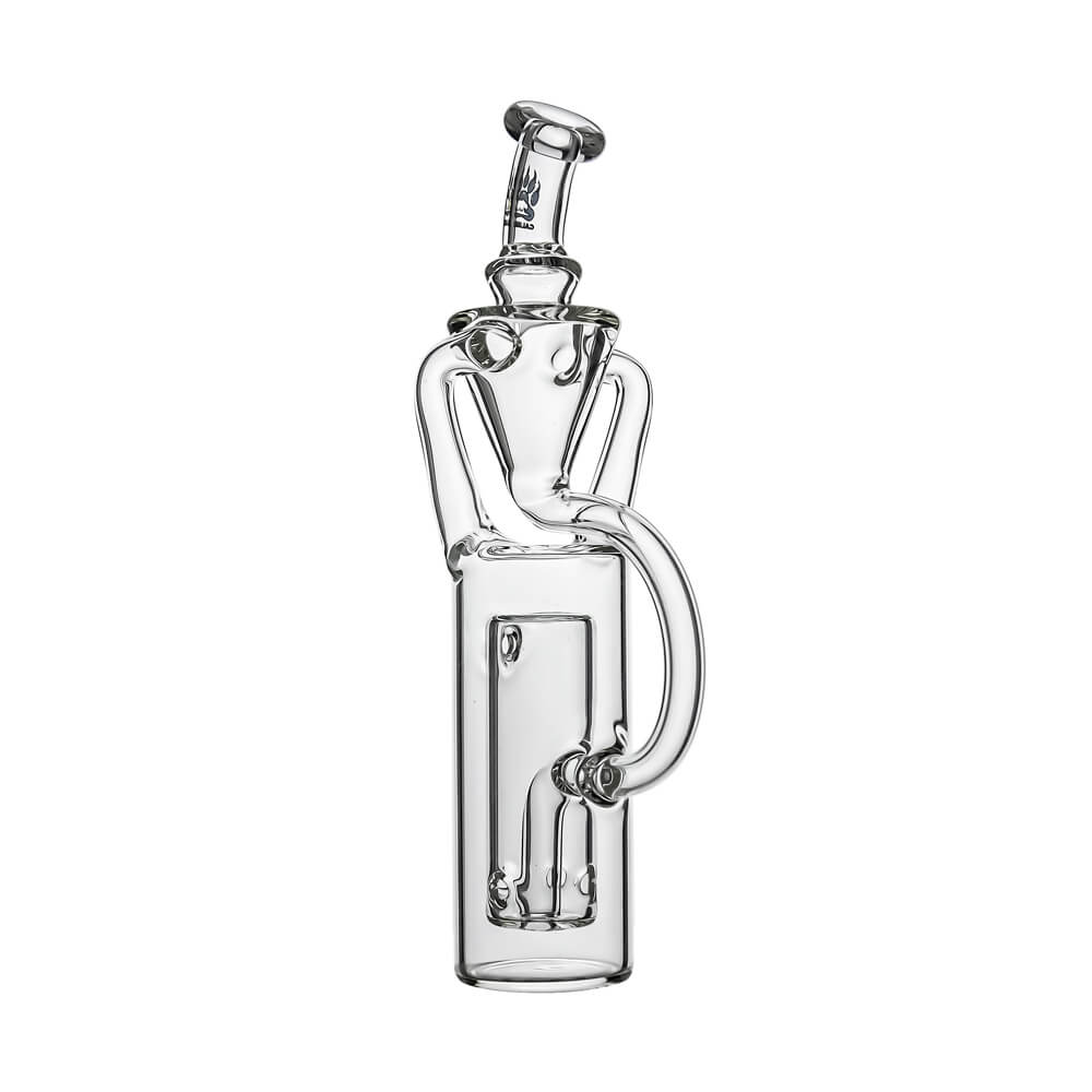 Calibear Klein Recycler Glass Attachment for Dr. Dabber Switch Go handcrafted borosilicate recycler glass replacement