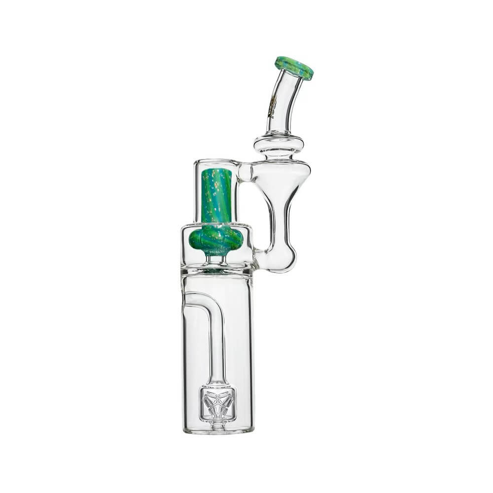 Calibear cactus dichro RBR Recycler Glass Attachment for Dr. Dabber Switch Go with Refined Bell Recycler design and cactus dichro borosilicate glass