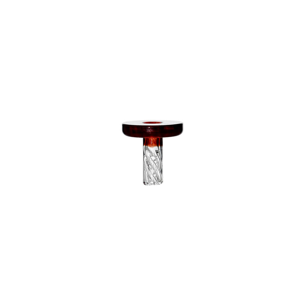 Calibear Vortex Spinning Cap for Dr. Dabber Switch GO with colorful glass top options and twisted airflow stem