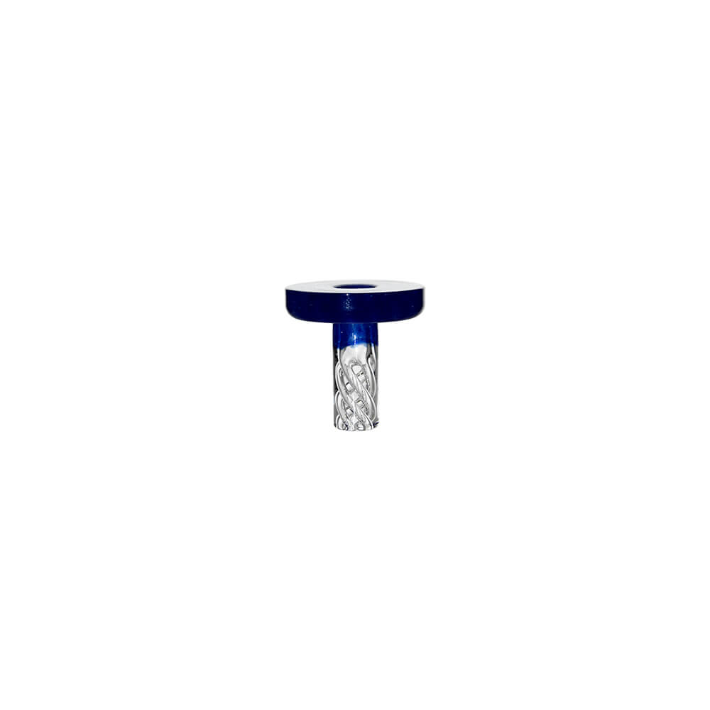 Calibear Vortex Spinning Cap for Dr. Dabber Switch GO with colorful glass top options and twisted airflow stem