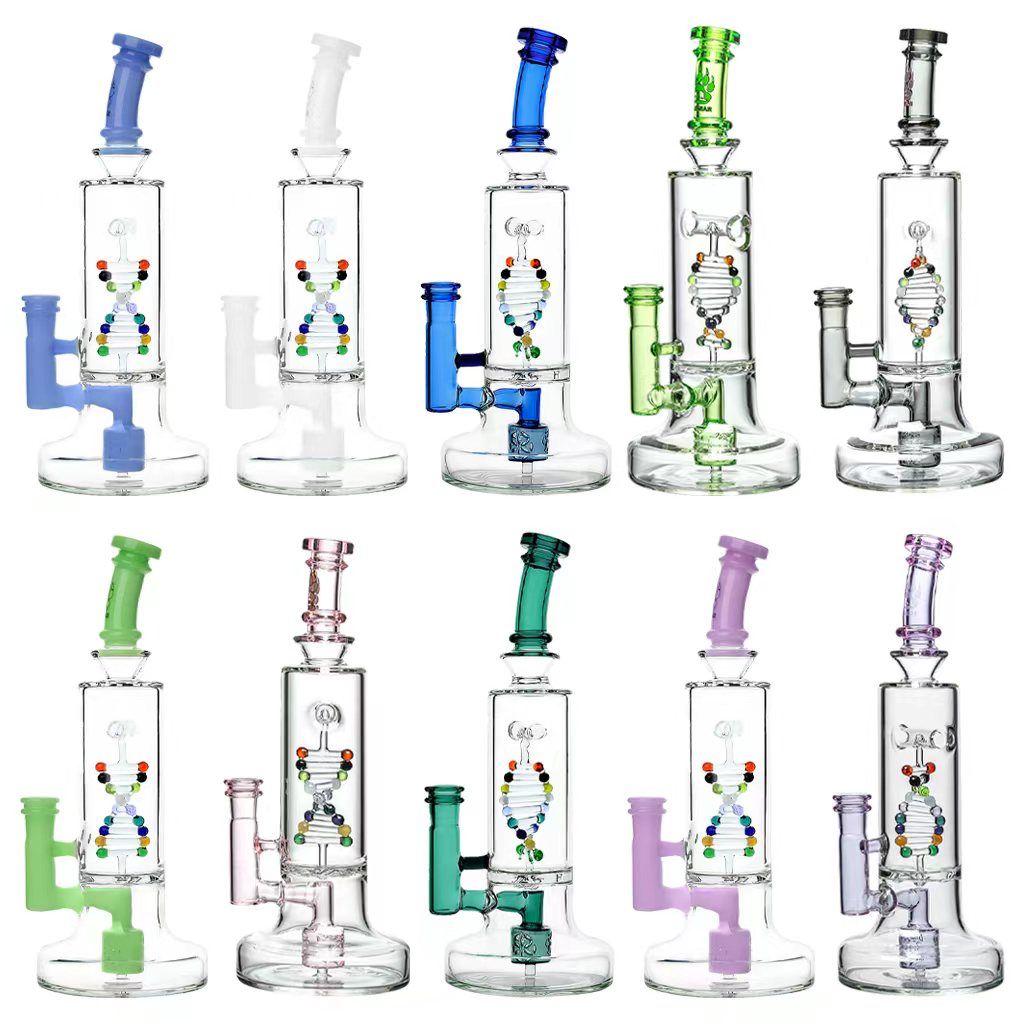 Calibear Premium DNA Spinning Dab Rig high-grade borosilicate glass dab rig with DNA percolator