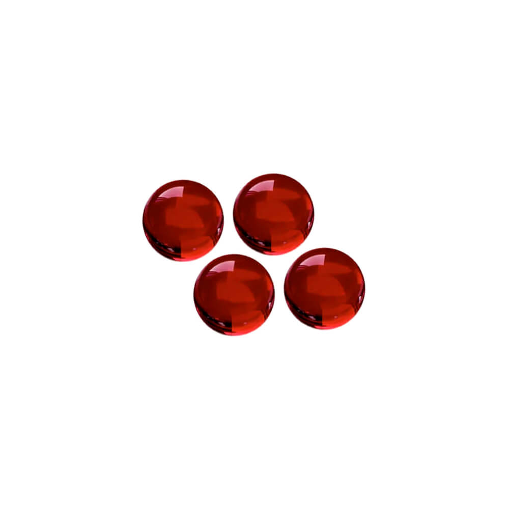 Calibear 3mm Ruby Terp Pearls. Perfect for Puffco Peak, Dr. Dabber Switch 2, Carta 2, quartz bangers, and e-rigs. Better heat retention and smoother dabs.