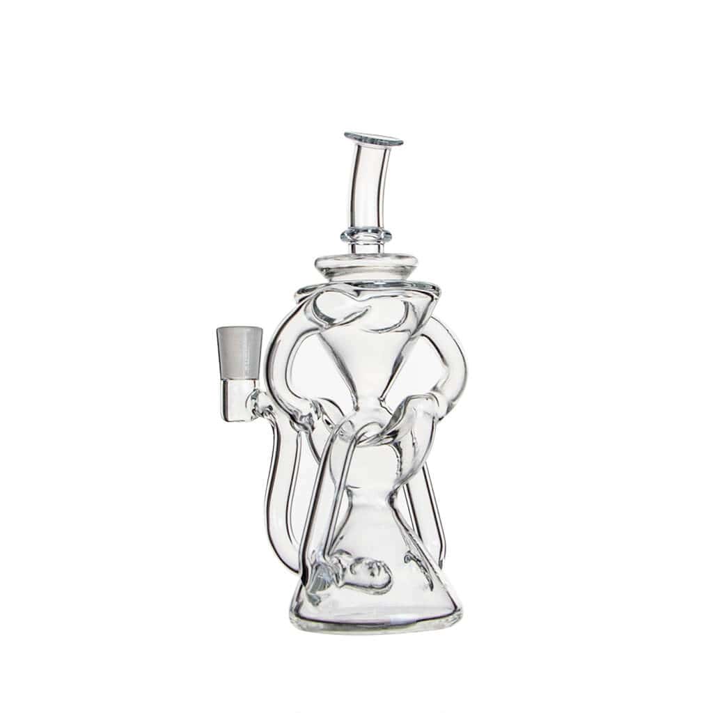 ARIES- Premium borosilicate glass dab rig from Calibear Glass. Ideal for dabbing, providing smooth hits and durability. Shop high-quality dab rigs, water pipes, bongs, erig glasses and glass smoking accessories at Calibear Glass. Elevate your smoking expe