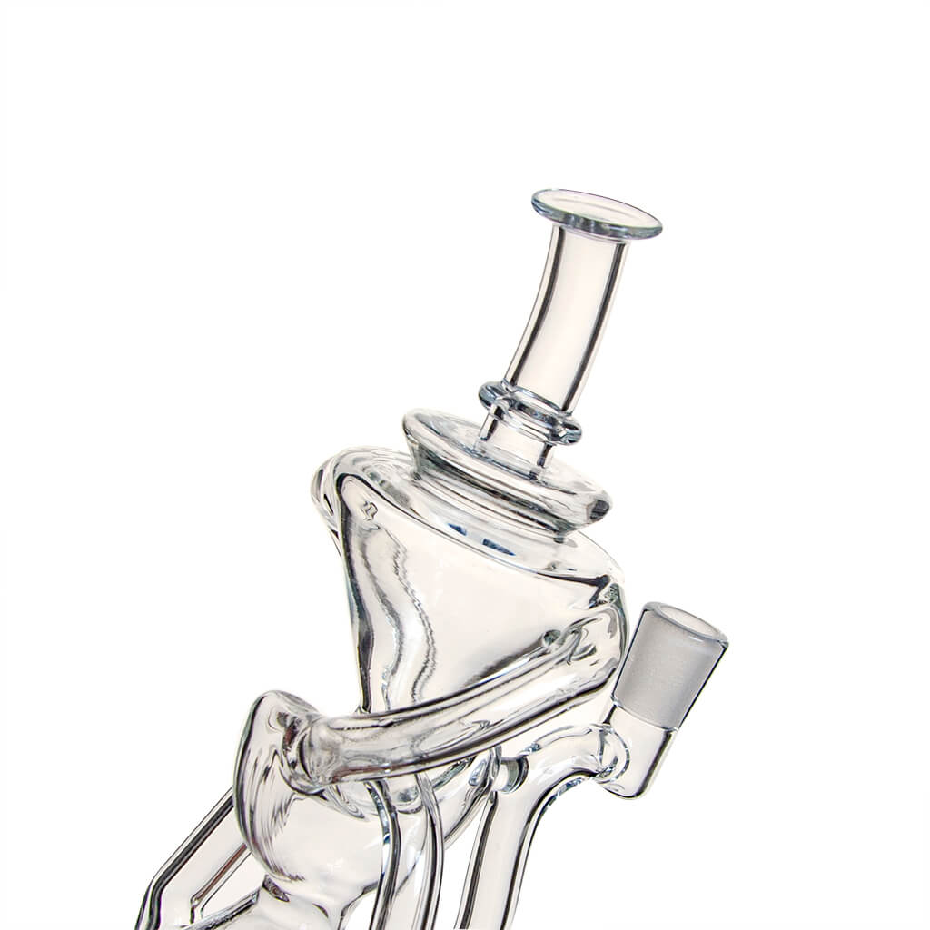 ARIES- Premium borosilicate glass dab rig from Calibear Glass. Ideal for dabbing, providing smooth hits and durability. Shop high-quality dab rigs, water pipes, bongs, erig glasses and glass smoking accessories at Calibear Glass. Elevate your smoking expe