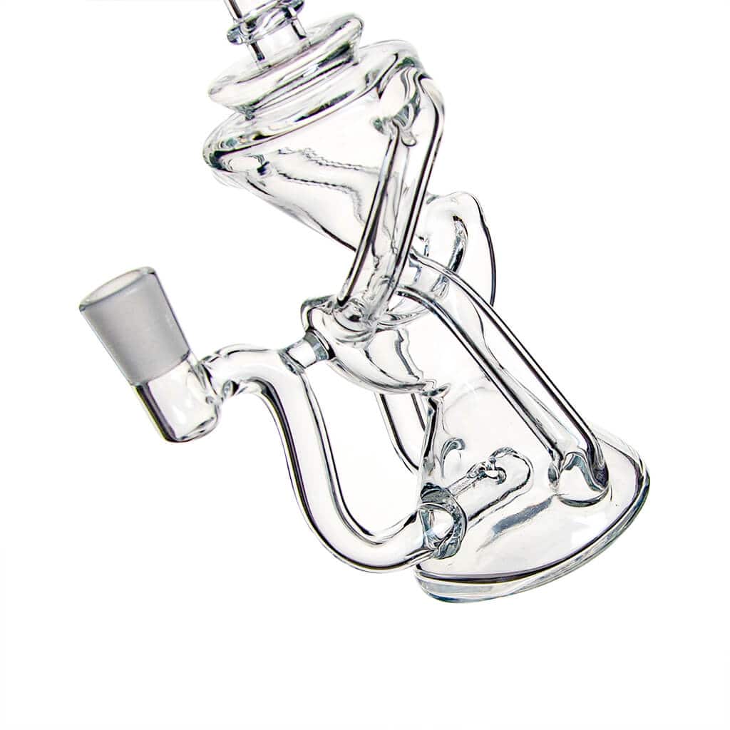 ARIES- Premium borosilicate glass dab rig from Calibear Glass. Ideal for dabbing, providing smooth hits and durability. Shop high-quality dab rigs, water pipes, bongs, erig glasses and glass smoking accessories at Calibear Glass. Elevate your smoking expe