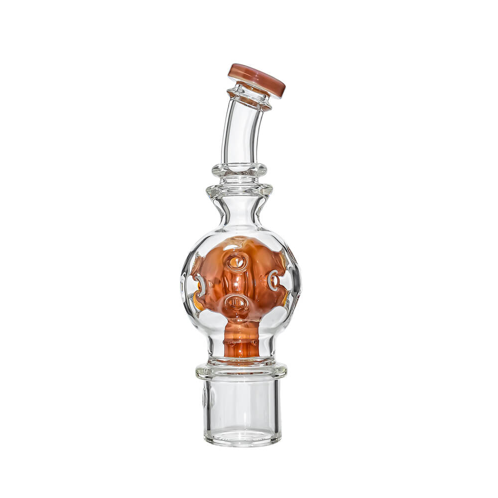 EXOSPHERE GLASS ATTACHMENT FOR DR.DABBER SWITCH 2 | CALIBEAR- Premium dr. dabber glass attachment from Calibear Glass. Ideal for dabbing, providing smooth hits and durability. Shop high-quality dab rigs, water pipes, bongs, erig glasses and glass smoking accessories at Calibear Glass. Elevate your smoking experience with a durable and stylish glass dab rig. Free shipping on all orders.