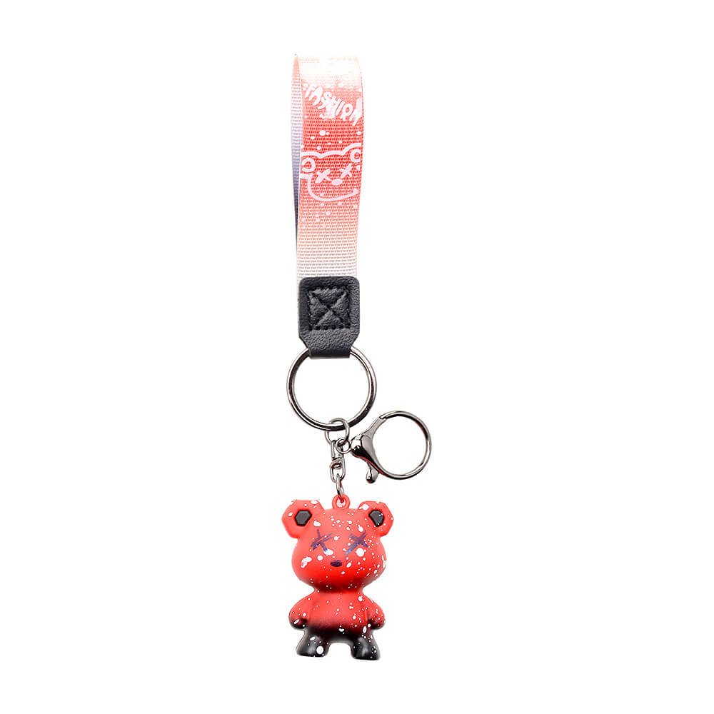 CALIBEAR KEYCHAIN- Premium borosilicate glass smoking accessories from Calibear Glass. Ideal for dabbing, providing smooth hits and durability. Shop high-quality dab rigs, water pipes, bongs, erig glasses and glass smoking accessories at Calibear Glass. Elevate your smoking experience with a durable and stylish glass dab rig. Free shipping on all orders.