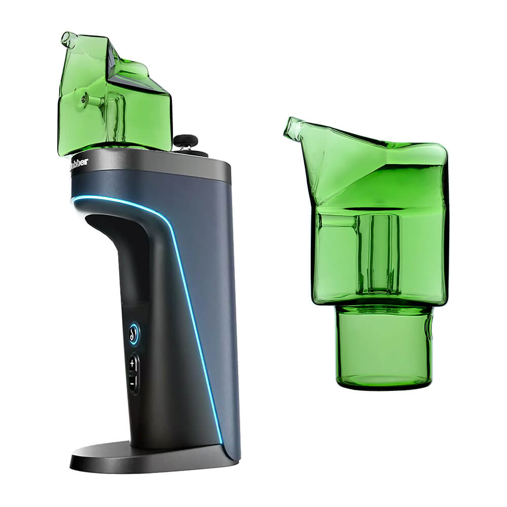 Calibear Milk Carton Glass Attachment for Dr. Dabber Switch 2 premium colored borosilicate glass top