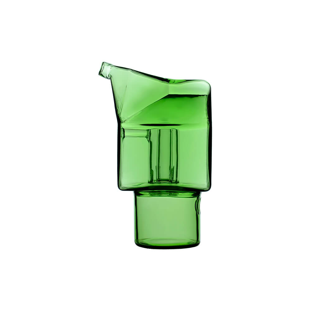 Calibear Milk Carton Glass Attachment for Dr. Dabber Switch 2 premium colored borosilicate glass top