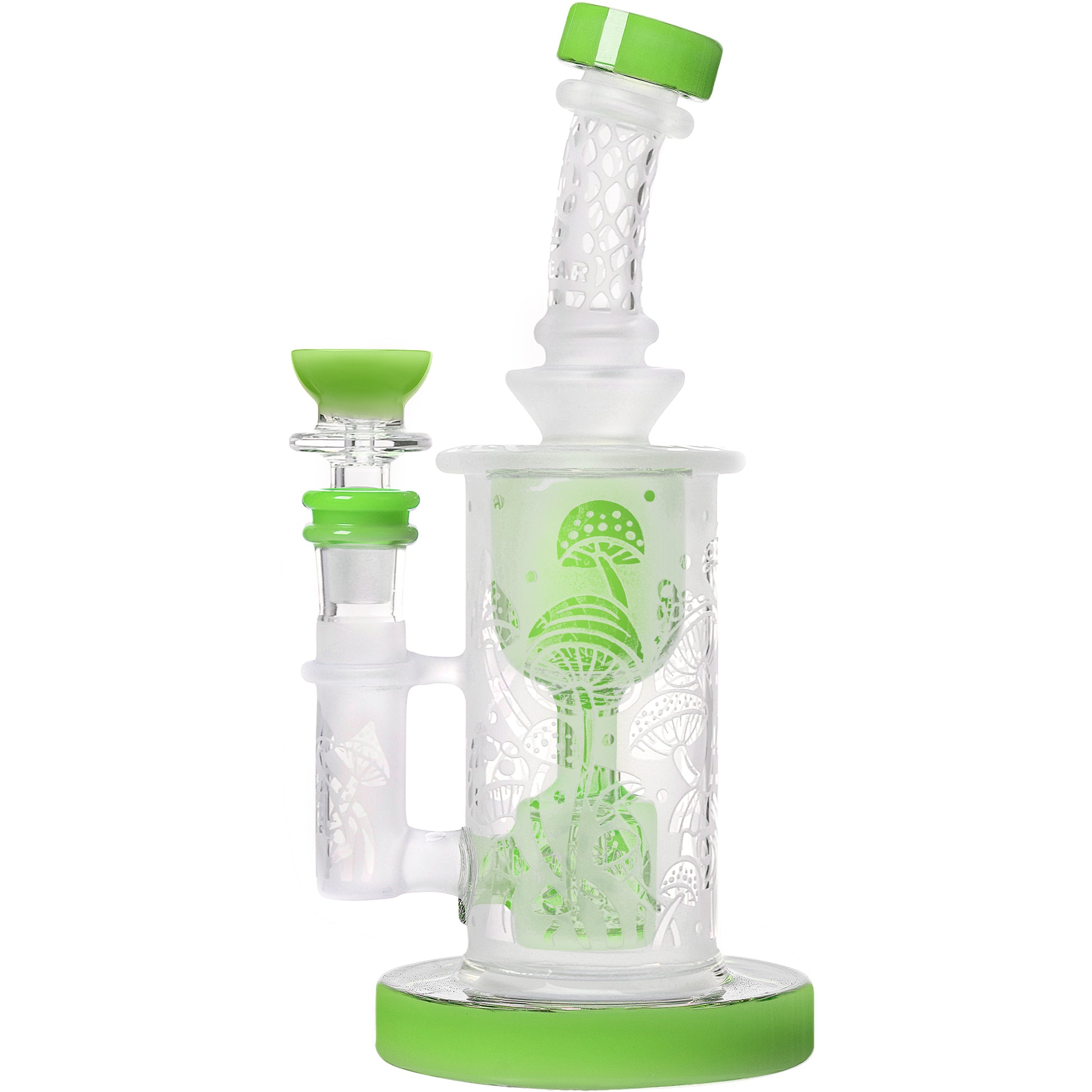 SANDBLASTED TORUS-V2- Premium borosilicate glass dab rig from Calibear Glass. Ideal for dabbing, providing smooth hits and durability. Shop high-quality dab rigs, water pipes, bongs, erig glasses and glass smoking accessories at Calibear Glass. Elevate your smoking experience with a durable and stylish glass dab rig. Free shipping on all orders