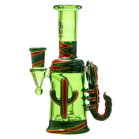 DICHRO SCORPIO DAB RIG WITH SHOWERHEAD PERC DAB RIG Calibear 