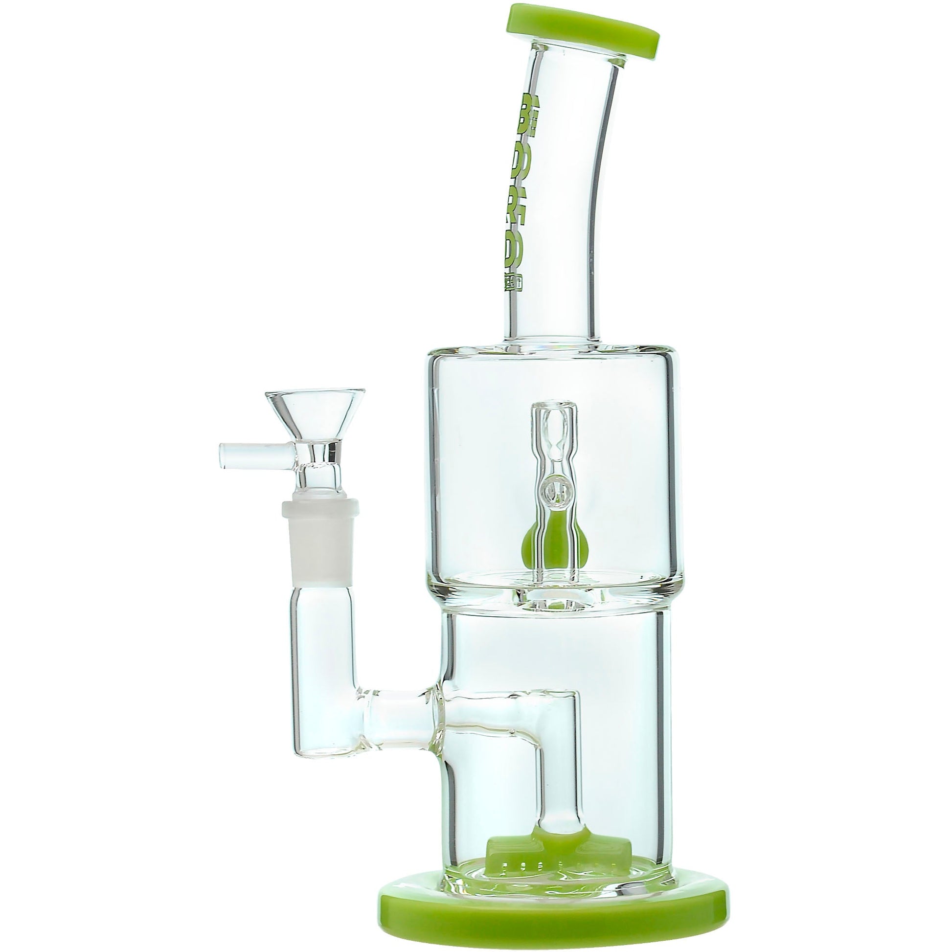 Double Hex Dab Rig/ Water Pipes with Double-layer Perc  Calibear  