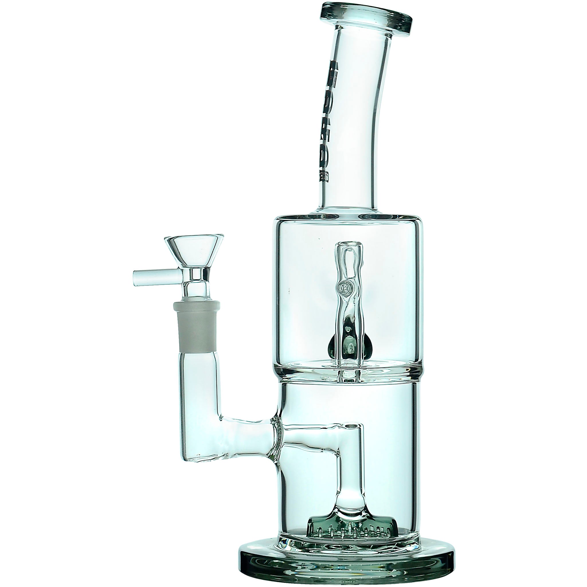 Double Hex Dab Rig / Water Pipe With Double-Layer Perc – Calibear