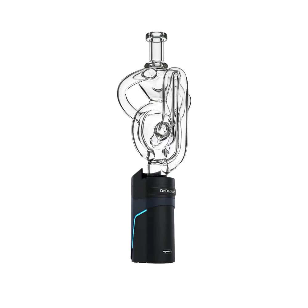 Calibear Ghost 2 Orb Recycler glass mouthpiece for Dr Dabber Switch 2 spherical recycler water filtration attachment