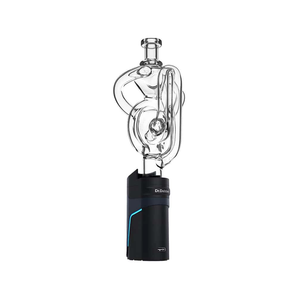 Calibear Ghost 2 Orb Recycler glass mouthpiece for Dr Dabber Switch 2 spherical recycler water filtration attachment