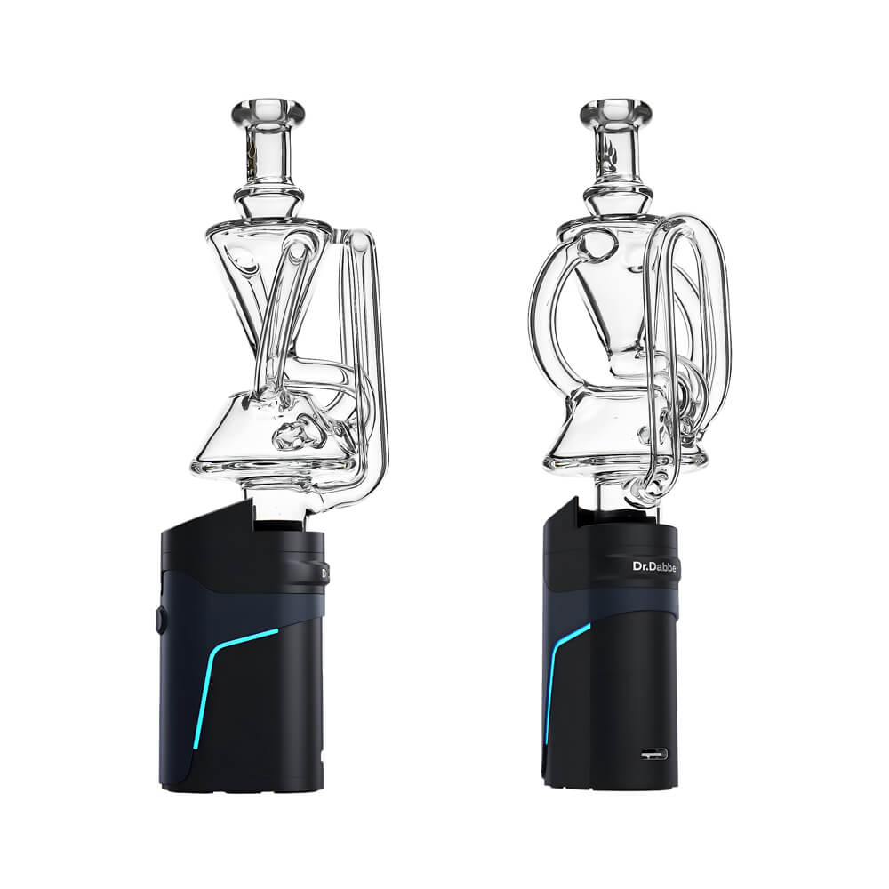 Calibear Ghost 2 Vortex Recycler Glass Mouthpiece premium vortex water filtration borosilicate glass attachment for Calibear Ghost 2