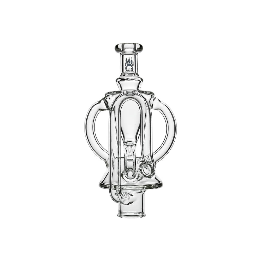Calibear Ghost 2 Vortex Recycler Glass Mouthpiece premium vortex water filtration borosilicate glass attachment for Calibear Ghost 2