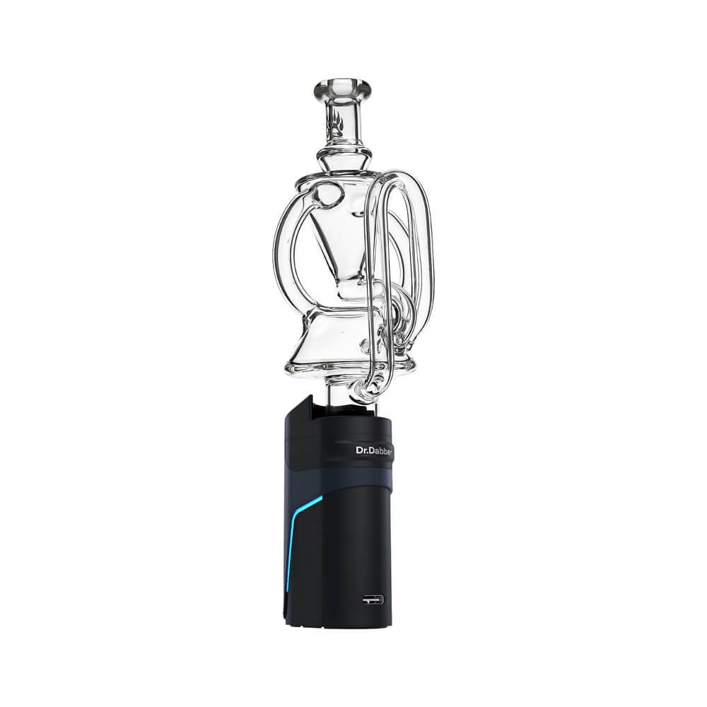 Calibear Ghost 2 Vortex Recycler Glass Mouthpiece premium vortex water filtration borosilicate glass attachment for Calibear Ghost 2