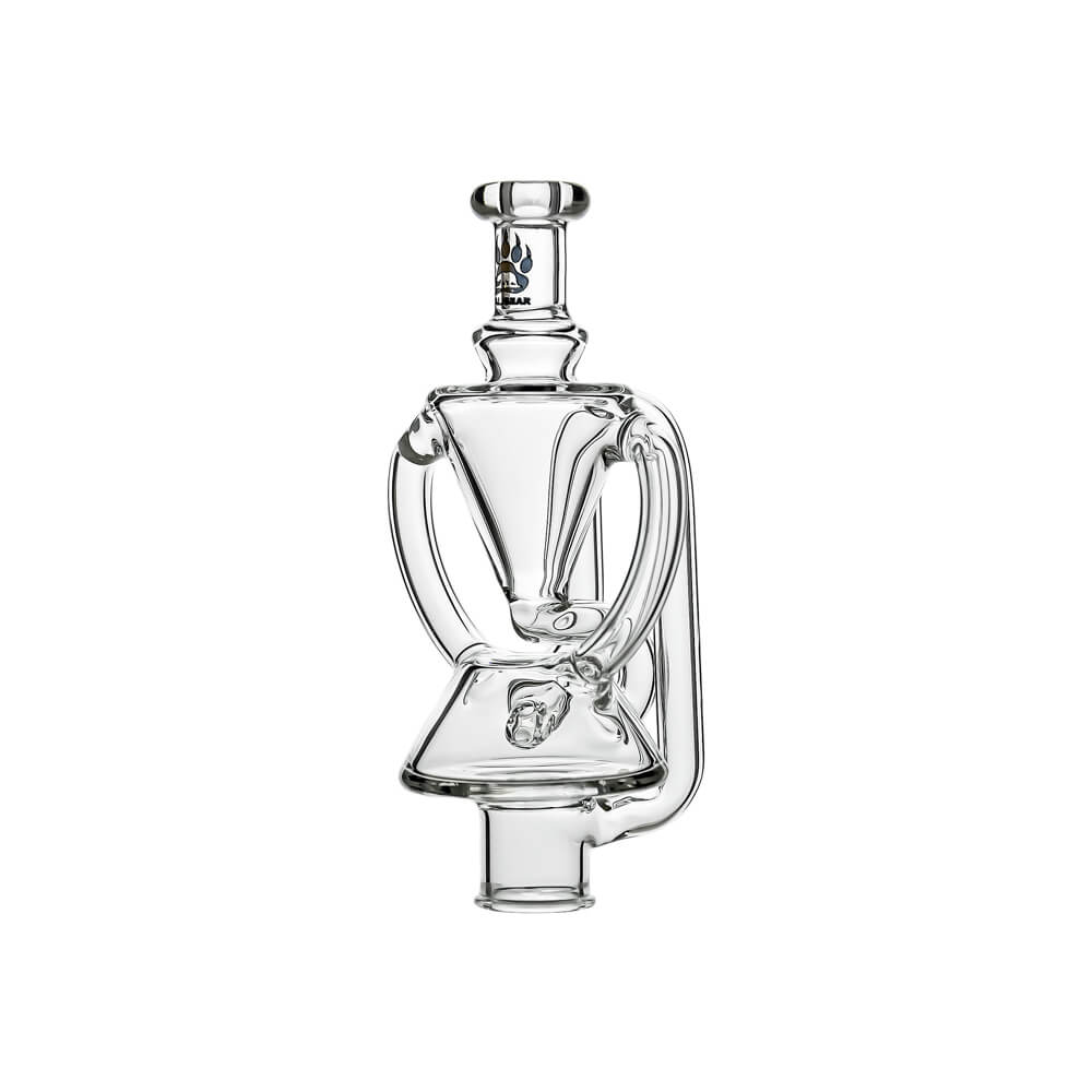 Calibear Ghost 2 Vortex Recycler Glass Mouthpiece premium vortex water filtration borosilicate glass attachment for Calibear Ghost 2