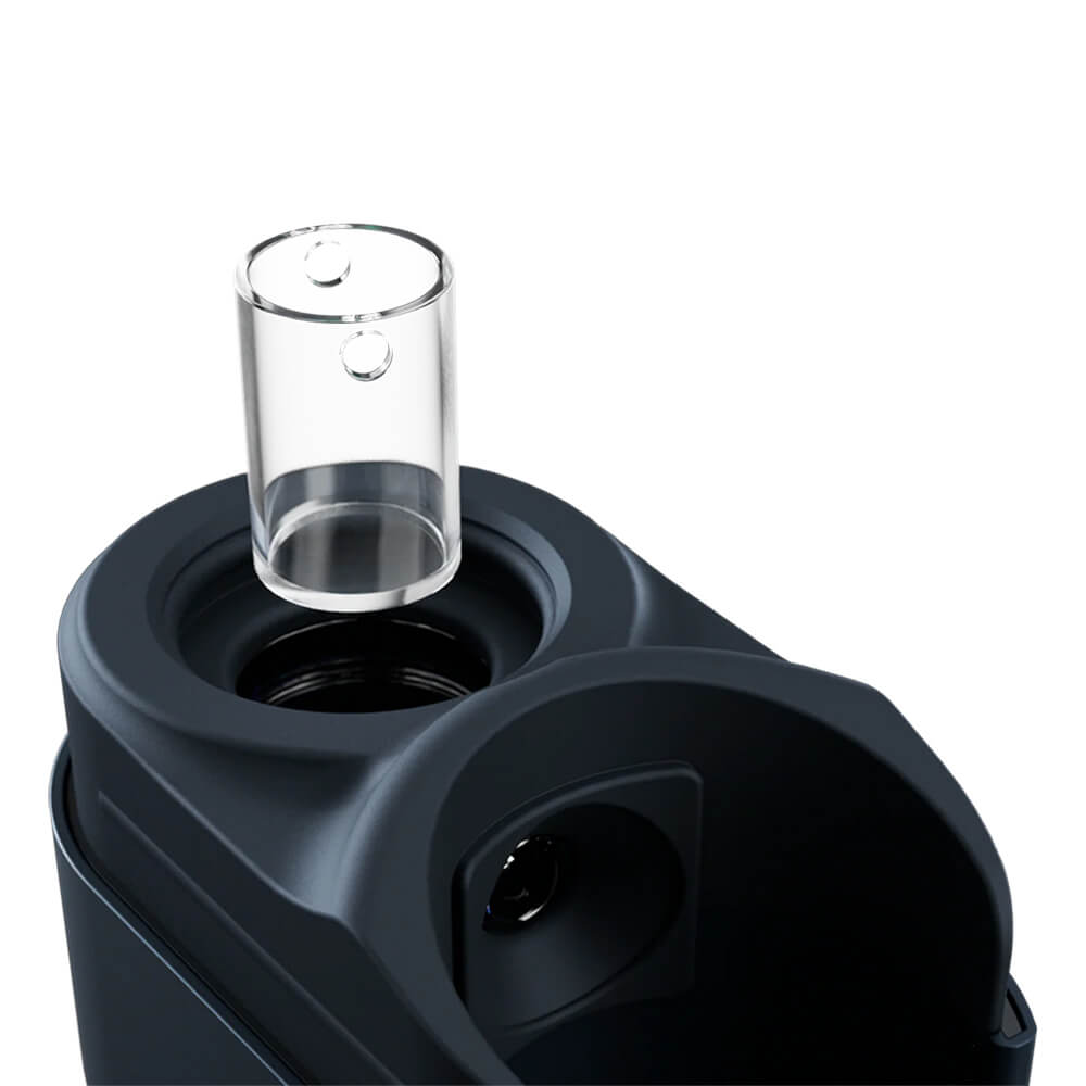 The Dr. Dabber Switch Go portable e-rig vaporizer for concentrates and flower, available at Calibear Glass.