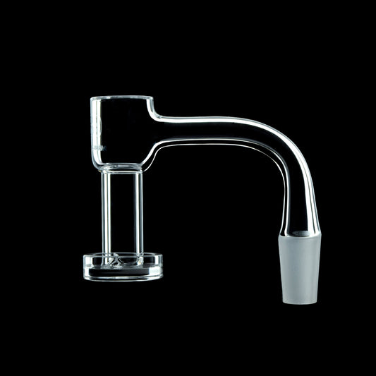 FULL WELDING QUARTZ BANGER- Premium borosilicate glass smoking accessories from Calibear Glass. Ideal for dabbing, providing smooth hits and durability. Shop high-quality dab rigs, water pipes, bongs, erig glasses and glass smoking accessories at Calibear Glass. Elevate your smoking experience with a durable and stylish glass dab rig. Free shipping on all orders.