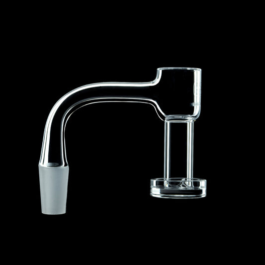 FULL WELDING QUARTZ BANGER- Premium borosilicate glass smoking accessories from Calibear Glass. Ideal for dabbing, providing smooth hits and durability. Shop high-quality dab rigs, water pipes, bongs, erig glasses and glass smoking accessories at Calibear Glass. Elevate your smoking experience with a durable and stylish glass dab rig. Free shipping on all orders.