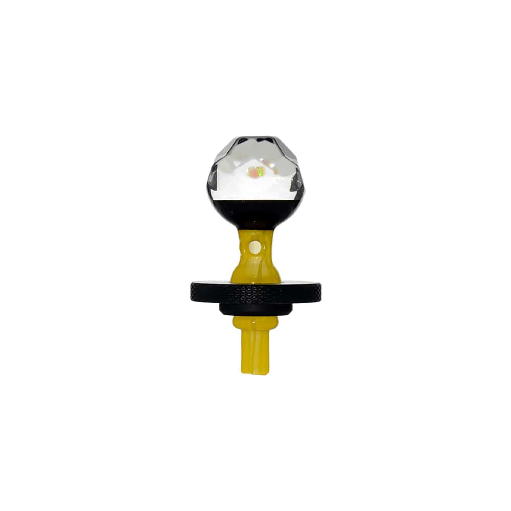 FACET OPAL JOYSTICK CARB CAP FOR DR.DABBER SWITCH 2- Premium borosilicate glass smoking accessories from Calibear Glass. Ideal for dabbing, providing smooth hits and durability. Shop high-quality dab rigs, water pipes, bongs, erig glasses and glass smokin