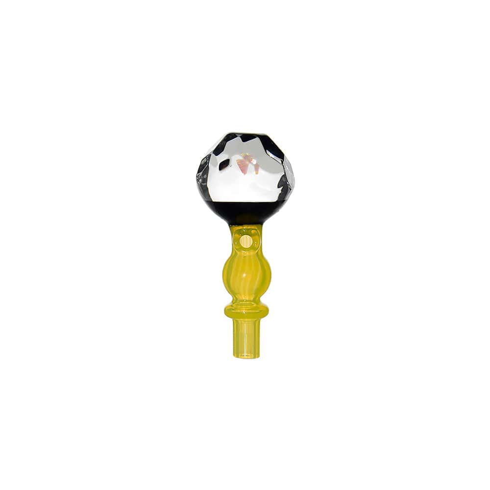 FACET OPAL JOYSTICK CARB CAP FOR DR.DABBER SWITCH 2- Premium borosilicate glass smoking accessories from Calibear Glass. Ideal for dabbing, providing smooth hits and durability. Shop high-quality dab rigs, water pipes, bongs, erig glasses and glass smokin