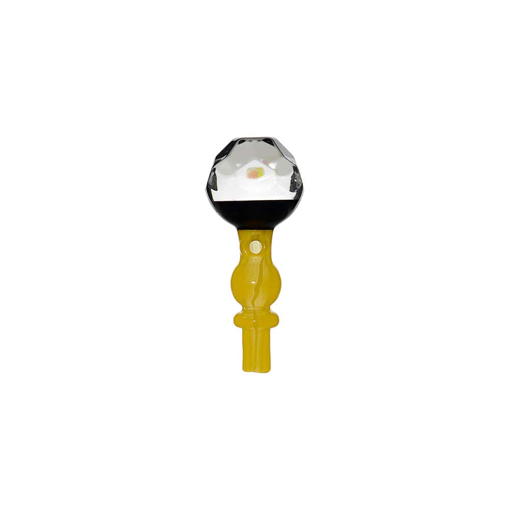 FACET OPAL JOYSTICK CARB CAP FOR DR.DABBER SWITCH 2- Premium borosilicate glass smoking accessories from Calibear Glass. Ideal for dabbing, providing smooth hits and durability. Shop high-quality dab rigs, water pipes, bongs, erig glasses and glass smokin