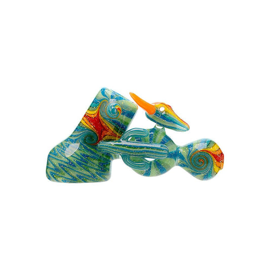 HEADY CACTUS HAND PIPES WITH OX SKULL | CALIBEAR Heady Glass calibearofficial 