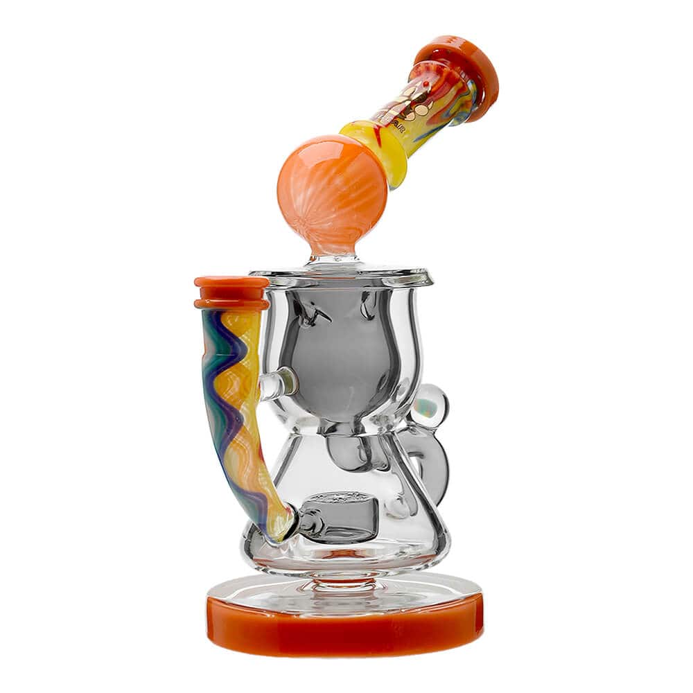 HEADY WIGWAG KLEIN RECYCLER WITH ENCASED OPAL DAB RIG Calibear 