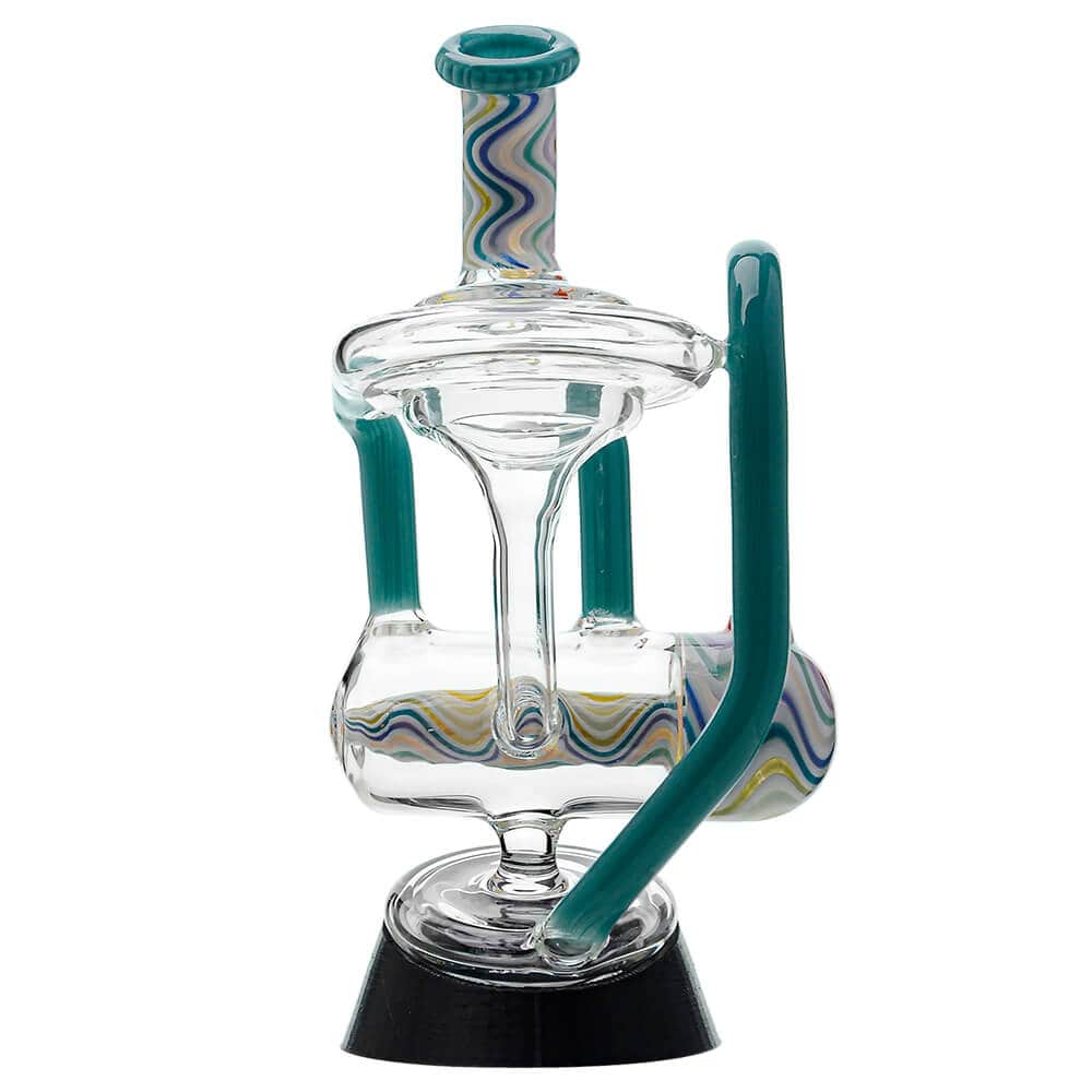 HEADY WIGWAG PUFFCO PEAK OG & PRO GLASS ATTACHMENT ENCASED WITH OPAL Accessories Calibear 