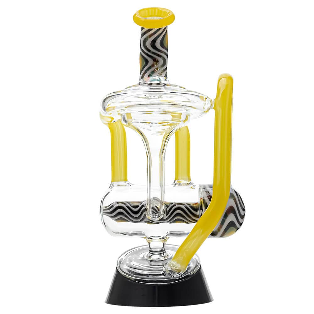 HEADY WIGWAG PUFFCO PEAK OG & PRO GLASS ATTACHMENT ENCASED WITH OPAL Accessories Calibear 