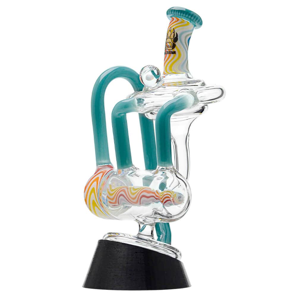 HEADY WIGWAG PUFFCO PEAK OG & PRO GLASS ATTACHMENT ENCASED WITH OPAL Accessories Calibear 